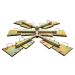 Guardian Fall Protection 00260 Angel Anchor System for Commercial Roofing