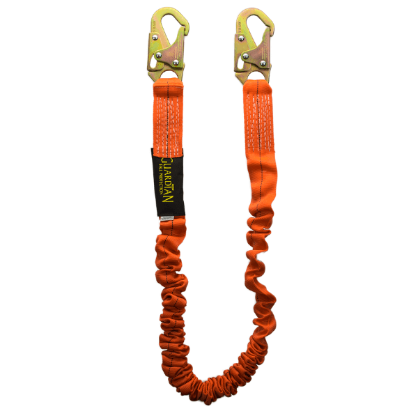 Guardian 01295 Single Leg Shock Absorbing Stretch Lanyard