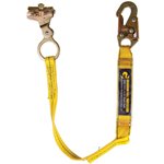 Guardian 01503 Rope Grab w/ attached 3 Shock Absorbing Lanyard 