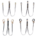Guardian Fall Protection - Arc Flash Shock Absorbing Fixed Lanyard, Dual Leg with Hooks - 