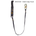 Guardian Fall Protection - Arc Flash Shock Absorbing Fixed Lanyard, Web Loop, with Hook