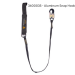 Guardian Fall Protection - Arc Flash Shock Absorbing Fixed Lanyard, Web Loop, with Hook