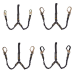 Guardian Fall Protection - Arc Flash Shock Absorbing Stretch Lanyard - Dual Leg - Web Loop
