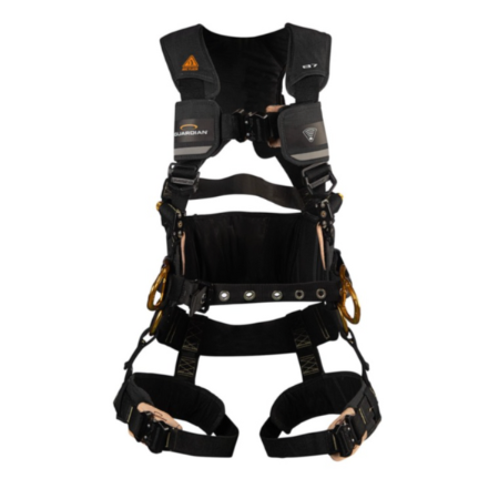 Guardian Fall Protection - B7-Comfort Arc Flash Harness, Waist Pad, Hip D, QC-QC