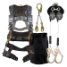 Guardian Fall Protection - Concrete Trade Kit Ultra+ | Premium Harness, Dual SRL & Rebar Assembly - 