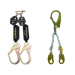 Guardian Fall Protection - Concrete Trade Fall Protection Kit | Harness, Dual SRL & Rebar Assembly - 