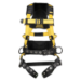 Guardian Defender Ultra Harness with Waist Pad - Quick-Connect Chest, Tongue Buckle Legs, 3-D - 