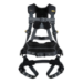 Guardian Defender Ultra+ Harness with Waist Pad, w/ Hip D-Rings - Quick-Connect Chest and Tongue Buckle Legs - 