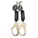 Guardian Fall Protection - CR5 Class 1, Dual Leg, Web, Self-Retracting Lifeline - 6 ft.
