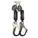 Guardian Fall Protection - CR5 Class 1, Dual Leg, Web, Self-Retracting Lifeline - 6 ft.