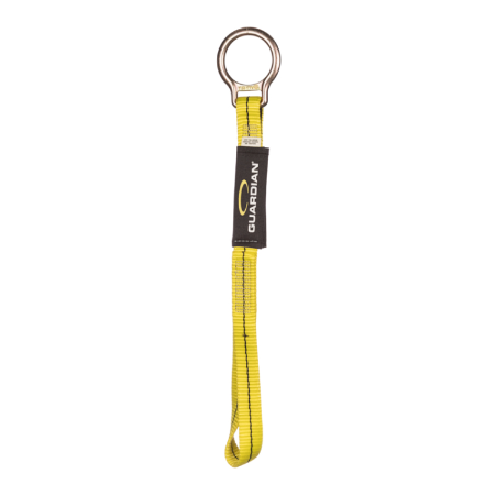 Guardian Fall Protection 01122 - 18" Non-Shock Extension Lanyard with Web Loop End
