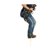 Guardian Fall Protection - B7 Comfort Harness, with Sternal D-Ring, Chest and Leg Quick Connect/Tongue Buckles - 