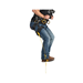 Guardian Fall Protection - B7 Comfort Harness, with Waist pad, TB Leg, and Hip D-Rings (3D) - 