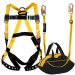 Guardian MEWP Fall Protection Kit | Harness & Lanyard System for Aerial Lifts - 