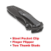 Ivy Classic 11200 - Tactical Folding Knife - Power Pro Grip®