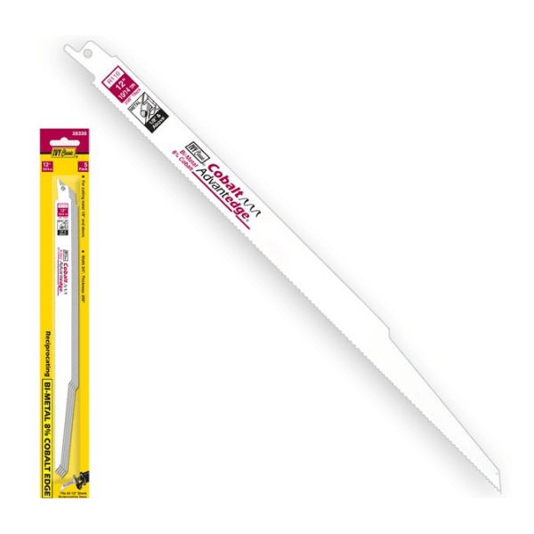 Ivy Classic - 28330, R110P, 12" 10/14T Bi-Metal Reciprocating Blade, 5/PK