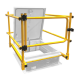 JL Industries Compression Series – Roof Hatch Safety Railing