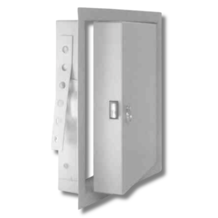 JL Industries FD-0808UW 8 × 8 Fire-Rated Insulated Access Panel – 2-Hour Wall, White Powder Coat