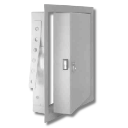 JL Industries FD-2230UW 22 × 30 Fire-Rated Insulated Access Panel – 1½-Hour Wall, White Powder Coat