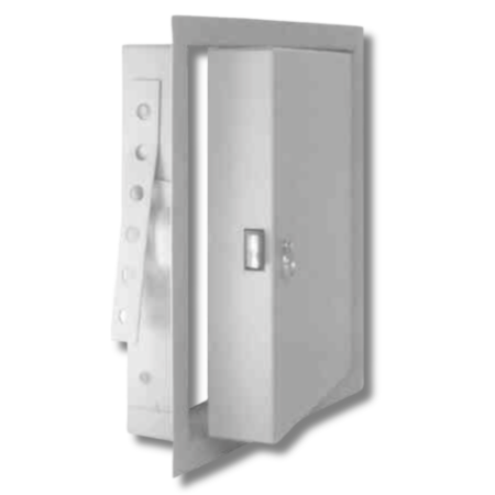 JL Industries FD-2424UW 24 × 24 Fire-Rated Insulated Access Panel – 1½-Hour Wall, White Powder Coat