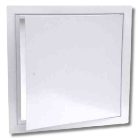 L Industries TM-2436CW 24 × 36 Fire-Rated Uninsulated Access Panel – 1½-Hour Ceiling, White Powder Coat