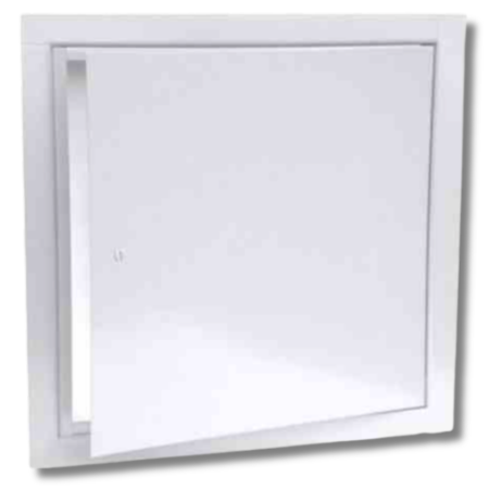 JL Industries TM-3030CW 30 × 30 Fire-Rated Uninsulated Access Panel – 1½-Hour Ceiling, White Powder Coat