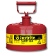 Justrite 7110100 - Type I Red Gas Can - 1 Gal.