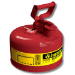 Justrite 7110100 - Type I Red Gas Can - 1 Gal.