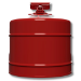 Justrite 7150100 - Type I Red Gas Can - 5 Gal.