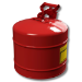 Justrite 7150100 - Type I Red Gas Can - 5 Gal.