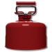 Justrite 7210120 - Type II Accuflow Red Gas Can, 1 Gal. w/ 5/8 in. Hose
