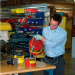 Justrite 7220120 - Type II Accuflow Red Gas Can, 2 Gal. w/ 5/8 in. Hose