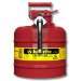 Justrite 7220120 - Type II Accuflow Red Gas Can, 2 Gal. w/ 5/8 in. Hose