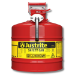Justrite 7250120 - Type II Accuflow Red Gas Can, 5 Gal. w/ 5/8 in. Hose