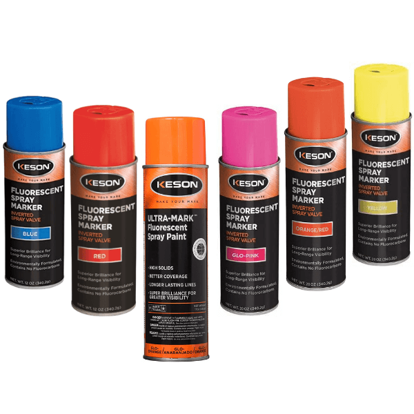 Keson Ultra-Mark Paint 20 oz. / Box of 12.