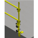 Leading Edge Safety - Raptor All-In-One Guardrail 400 ft. System - AES-RR-ALL-IN1-40-10