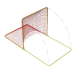 Leading Edge Safety SN-6-12-C - Raptor Collapsible SKYNET 6 ft. x 12 ft. Skylight Fall Protection System - AES-SN-6-12-C