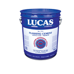 R.M. Lucas 771 - Asphalt Plastic Roof Cement Premium 3 GAL Lucas #771 Asphalt Plastic Roof Cement Premium 3 GAL, Used to install, repair or rebuild roof flashings at parapet walls, gravel stops, stacks, vents, monitors and similar applications