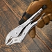 Malco Products, #LP10WC 10" Curved Jaw Locking Pliers with Wire Cutter - MAL-LP10WC