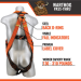 Malta Dynamics – WARTHOG® Pass-Thru Harness, B2000, 1 D-Ring, Universal Fit - 