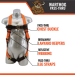 Malta Dynamics – WARTHOG® Pass-Thru Harness, B2000, 1 D-Ring, Universal Fit - 