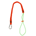 Malta Dynamics – C1006 Tool Lanyard, Shock Absorbing, 5 lb. Capacity, Carabiner & Loop Ends - MD-C1006