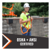 Malta Dynamics – C5106 Lanyard, Double Leg Stretch, 4.5'–6', Snap Hooks, 100% Tie-Off. Clearance Pricing! - MD-C5106