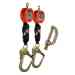 Malta Dynamics – C7203 Pygmy SRL, 11 ft Dyneema Web, Rebar Hook, Single Leg Fall Arrest Lanyard - MD-C7203