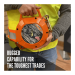 Malta Dynamics – C8001 Razorback SRL, 30 ft Galvanized Steel Cable, Carabiner & Snap Hook, Fall Arrest Lifeline - MD-C8001