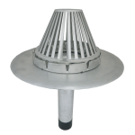 Marathon Aluminator Retrofit Drain Aluminator retrofit roof drain, BALUM3CRP, BALUM4CRP, BALUM5CRP, BALUM6CRP, all-aluminum roof drain, ProSeal seal, 16-inch flange, 12-inch outlet, retrofit roof drain