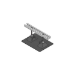 MIRO 8" Base Strut Rooftop Pipe Support - Adjustable 3.5" to 5.375" Height