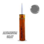 NP1 Caulk Aluminum Grey – Polyurethane Construction Sealant (10.1 oz Tube) Sikaflex NP1 aluminum gray, polyurethane sealant aluminum gray, non-sag sealant, ±35% movement, construction sealant, window perimeter sealant, masonry joint sealant, roof sealant, Sika NP1 aluminum gray tube, 10.1 oz cartridge