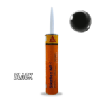 NP1 Caulk Black – Polyurethane Construction Sealant (10.1 oz Tube) Sikaflex NP1 black, polyurethane sealant black, non-sag sealant, ±35% movement, construction sealant, window perimeter sealant, masonry joint sealant, roof sealant, Sika NP1 black tube, 10.1 oz cartridge