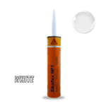 NP1 Caulk White – Polyurethane Construction Sealant (10.1 oz Tube) Sikaflex NP1 white, polyurethane sealant white, non-sag sealant, ±35% movement, construction sealant, window perimeter sealant, masonry joint sealant, roof sealant, Sika NP1 white tube, 10.1 oz cartridge